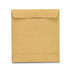 A square, brown, cardboard packaging with a flat, sealed design, suitable for holding a product inside.