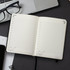 A5 daily diary for 2027, featuring blank pages for each day, with a black cover and a ribbon bookmark.