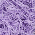 Purple shredded paper filling piled together in a soft, textured arrangement, ideal for gift packaging.