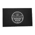 A black menu cover with the text "Burger House" and a burger graphic, featuring a decorative border.