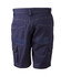 Lightweight semi-fitted Cordura work shorts in navy, featuring multiple pockets and contrasting stitching.