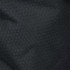 A close-up of textured, black fabric featuring a hexagonal pattern, suitable for duffel bags.