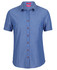 Ladies Classic S/S Fine Chambray Shirt