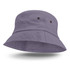A Bondi Bucket Hat in a soft purple hue featuring a classic wide brim and ventilation eyelets.