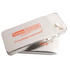 A silver branded tin containing mints, featuring a flip-top lid with two mint compartments.