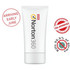 A white tube of hand sanitiser gel, 100ml, featuring a logo and a badge indicating it kills 99.9% of germs.