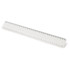 A 30cm clear ruler featuring metric measurements, with a logo on one side.