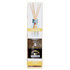A 10ml reed diffuser in a glass bottle with wooden reeds, presented in a decorative box featuring a black and gold logo.