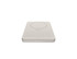 A slim, rectangular power bank in light grey with a circular magnetic area and indicator lights. It features branding.