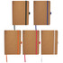 A selection of five Colour Bound JournalBooks with kraft covers and various coloured elastic closures and page markers.