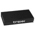 A black box with a logo, designed to hold the Trekk Survival Hammer & Multi-Tool.