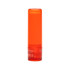 A lip balm stick in a bright orange tube, designed for health and personal care.