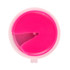 A pink container of Crazy Bouncing Putty with a smooth surface, featuring a round shape.