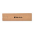 A brown packaging box featuring a logo, designed to hold a pen or similar item.