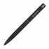 A metal Bullet Pen in black with a sleek design and a logo on the barrel.