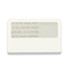 A white pocket ruler magnifier with a sleeve, featuring a clear viewing area for magnifying text.