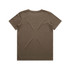 A brown Kids Staple Tee, featuring a simple design and a small logo on the back.