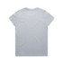 A light grey T-shirt with a plain back and a small logo at the neckline.