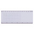 Amaze Tile Ruler Puzzle in translucent white with grid and measurement markings, featuring a branding logo.