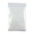 A transparent plastic bag filled with a white powder substance. The bag is resealable and appears empty.