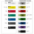 A collection of USB flash drives in various solid and transparent colours, featuring a plastic clip design.