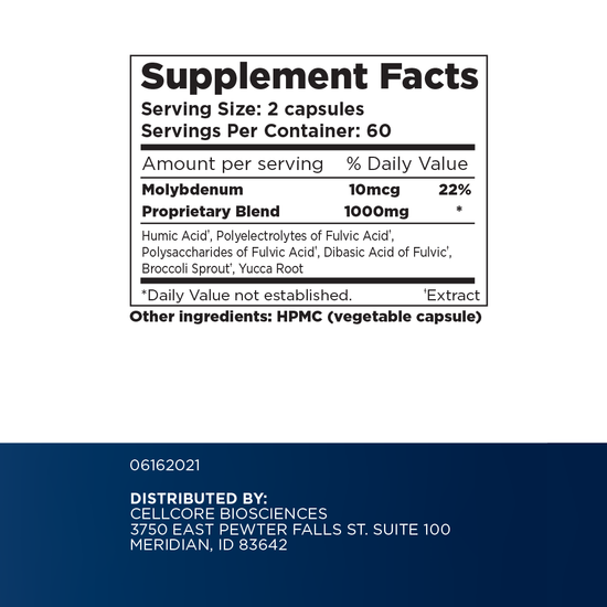 BioToxin Binder CellCore Biosciences 120 caps MorNatural
