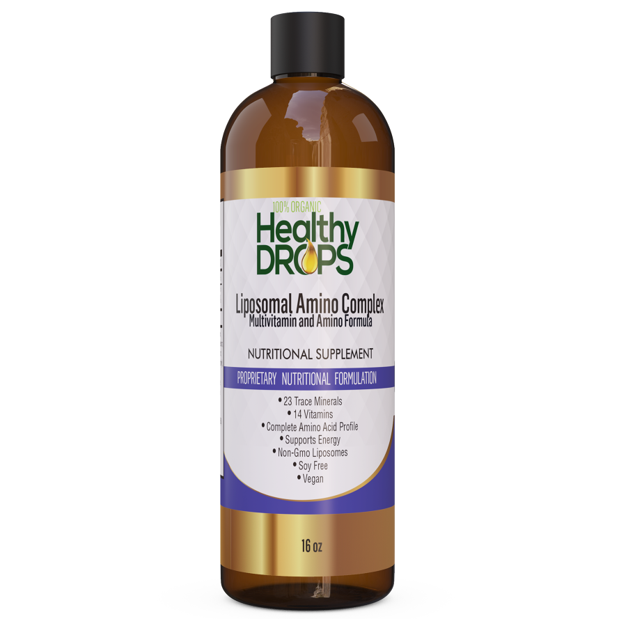 healthy drops liposomal glutathione Liposomal Amino (MIC) Complex