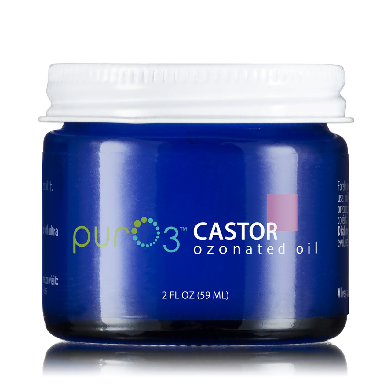 Ozonated Castor Oil - PurO3 2 oz (59 ml) - MorNatural