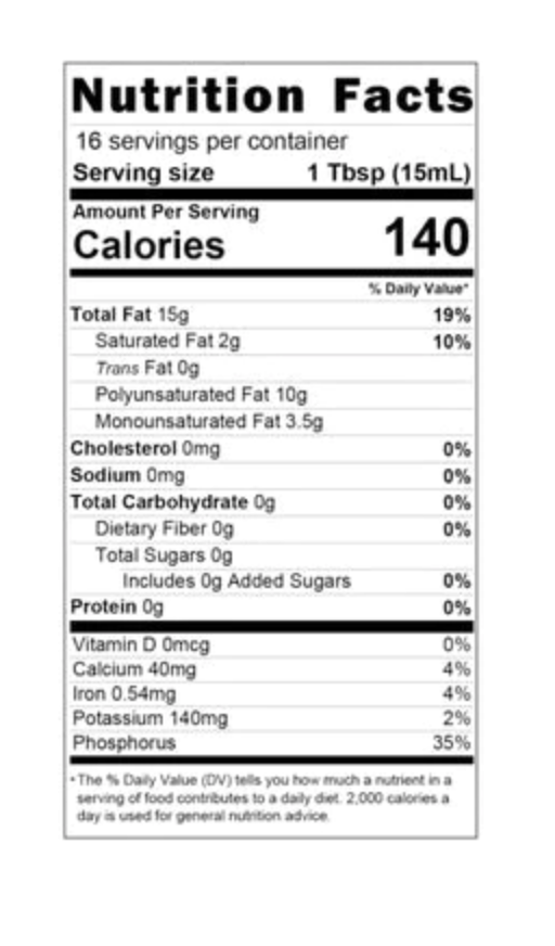 Organic Sunflower Lecithin Foods Alive 8 oz (236 ml)