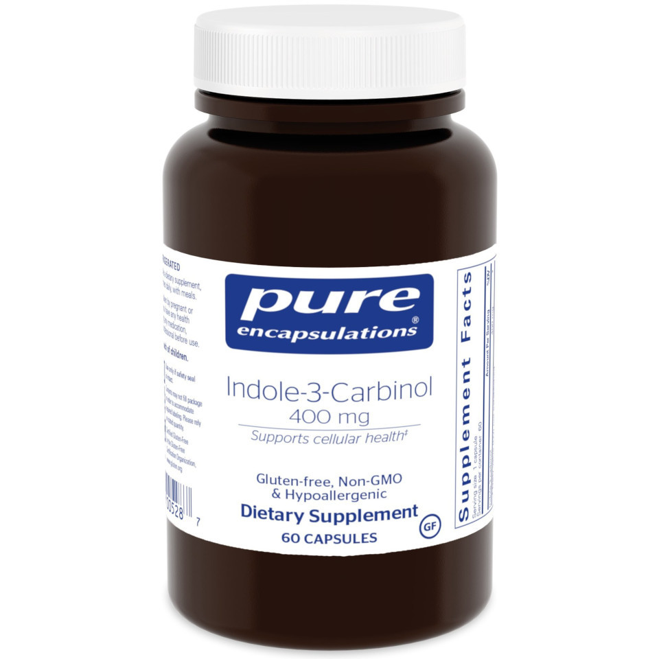 Indole-3-Carbinol - Pure Encapsulations 400 mg 60 caps - MorNatural
