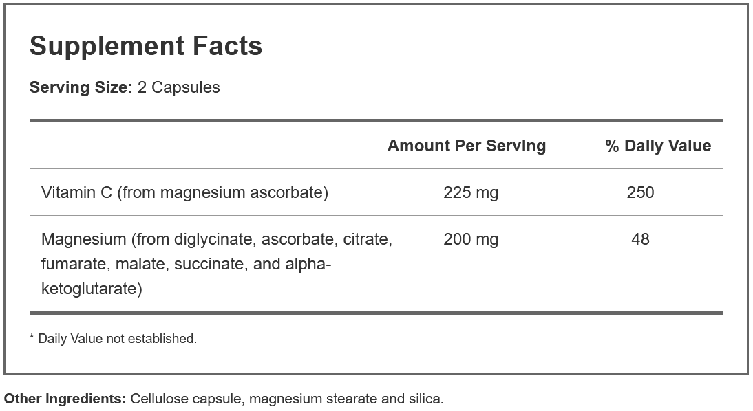 RelaxaMag Wellness Resources 100 caps MorNatural