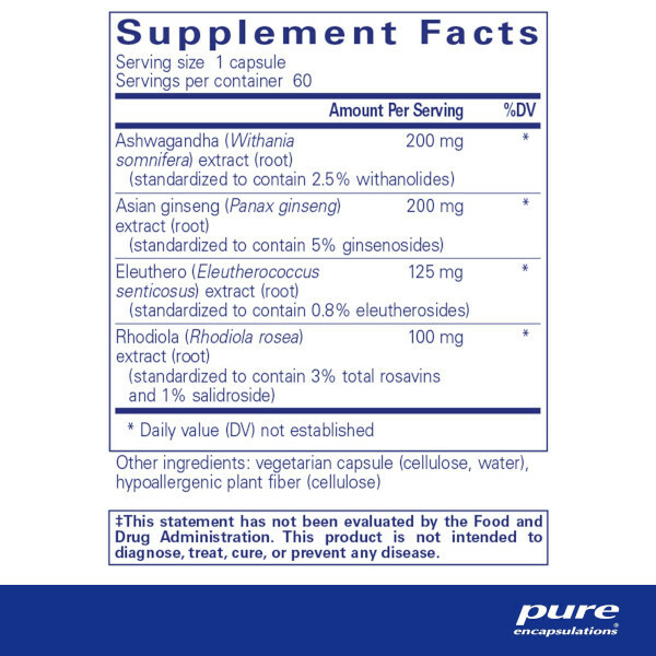 Energy Xtra Pure Encapsulations 60/120 capsules MorNatural