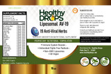 Liposomal AV-19 - Healthy Drops 16 oz (473 ml) SPECIAL ORDER