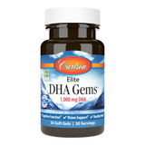 Elite DHA Gems® - Carlson 1,000 mg 30 soft gels