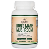 Lion's Mane Mushroom - Double Wood Supplements 500 mg 120 caps -SPECIAL ORDER