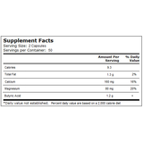 Calcium/Magnesium Butyrate - Body Bio 100 caps