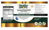 Liposomal Vitamin D3/K2 (MK-7) - Healthy Drops 8 oz (236 ml) SPECIAL ORDER