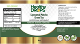 Liposomal Matcha Green Tea - Healthy Drops 8 oz (236 ml) SPECIAL ORDER