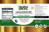 Liposomal Reishi 100:1 - Healthy Drops  8 oz (236 ml) SPECIAL ORDER