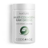 Multi Collagen Raw Greens - Codeage 180 caps