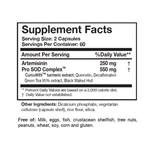 Artemisinin SOD™ - Researched Nutritionals  120 caps SPECIAL ORDER