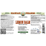 Lemon Balm - Hawaii Pharm 4 oz (120ml) SPECIAL ORDER