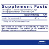 Inositol Powder - Pure Encapsulations 8.8 oz (250 g) SPECIAL ORDER