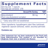 Beta-Sitosterol - Pure Encapsulations 270 caps SPECIAL ORDER