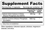 Calcium AEP - Wellness Resources 180 caps SPECIAL ORDER