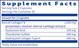 Collagen Type II - Klaire Labs 500 mg 60 caps SPECIAL ORDER