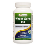 Wheat Germ Oil - Best Naturals 1130 mg 120 softgels SPECIAL ORDER