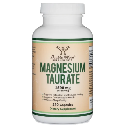 Magnesium Taurate  - Double Wood Supplements 1500 mg 210 caps