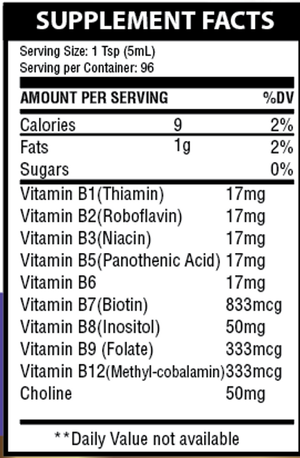 Liposomal Methyl B Complex - Healthy Drops 8 oz (236 ml) SPECIAL ORDER Liposomal Methyl B Complex - Healthy Drops 8 oz (236 ml) SPECIAL ORDER