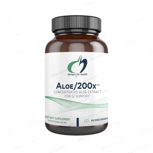 Aloe/200x™ - Designs for Health 60 caps SPECIAL ORDER